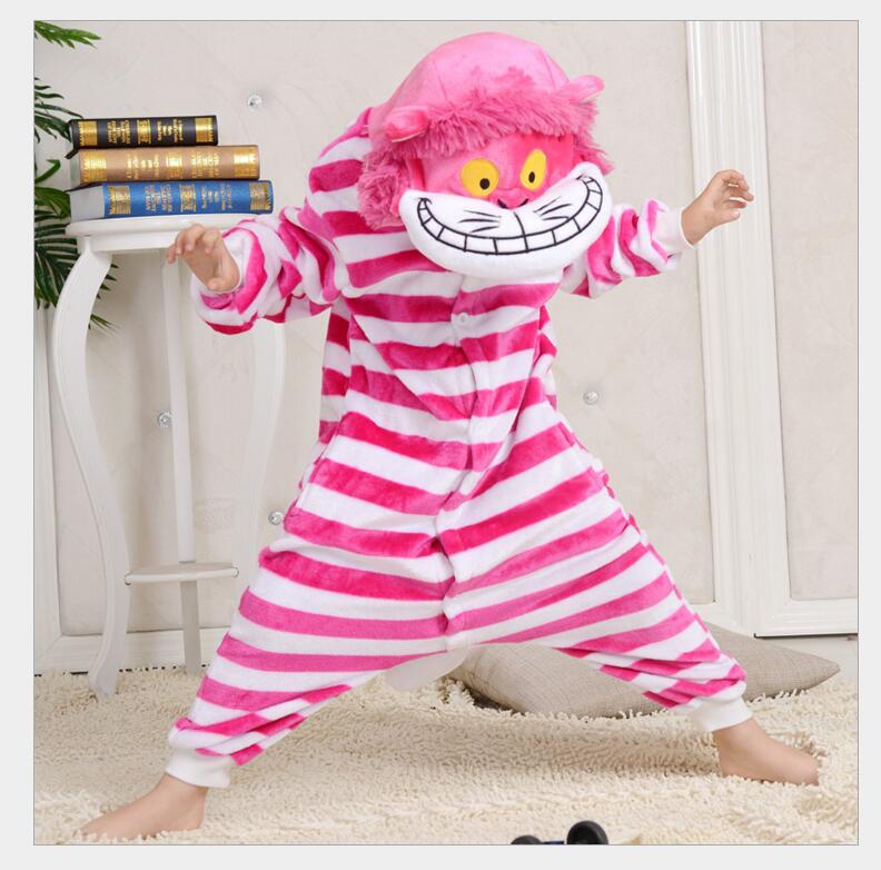 柴郡猫考拉卡通连体睡衣儿童女宝