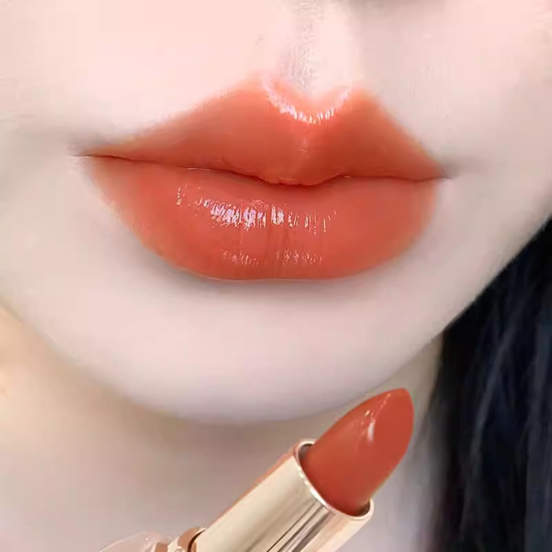 【植物萃取】玫瑰精华淡纹口红保湿滋润素颜显白水光唇膏官方正品