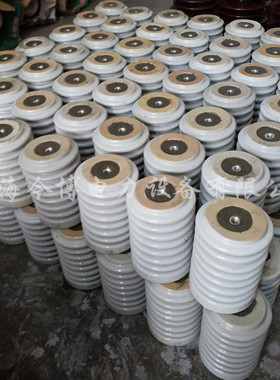 10kv20kv白色瓷瓶陶瓷支柱绝缘子柱60*135户内胶装拉杆绝缘子柱型