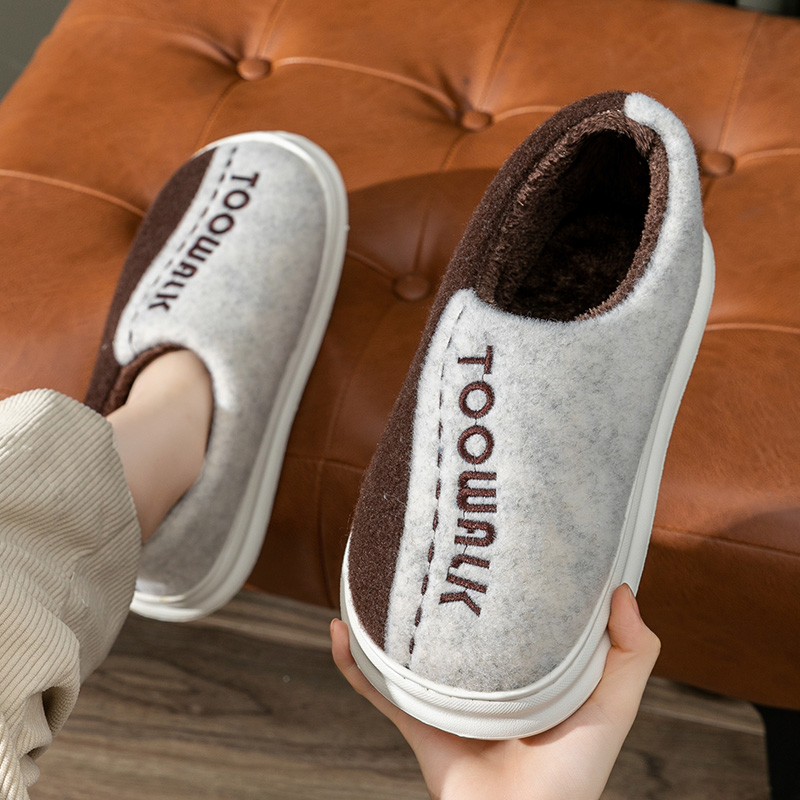 2024年新款男士包跟棉鞋保暖室内