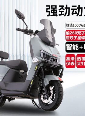 新款电动车72V电瓶车成人高速电动摩托车跑外卖专用长跑王长续航
