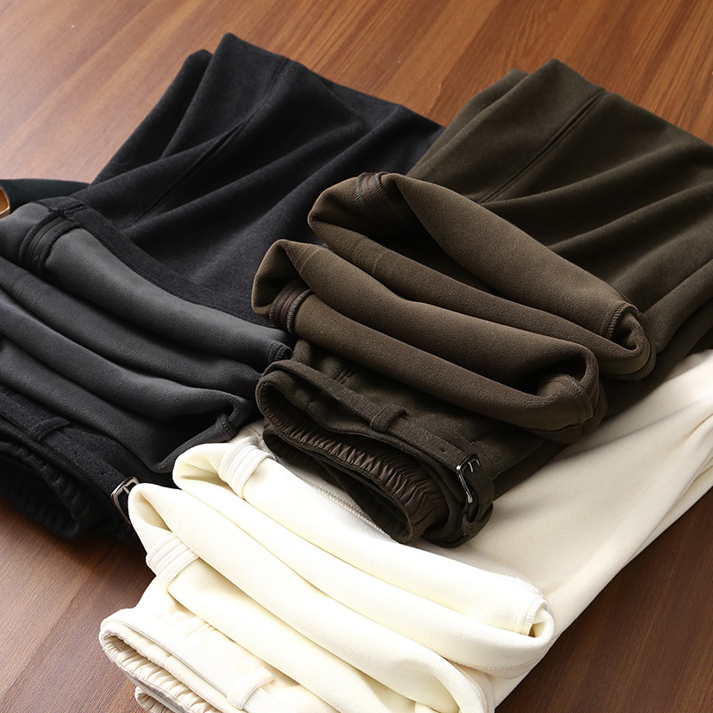 【折】【拒绝"冷"场】醋酸羊毛后松紧高腰加绒阔腿毛呢休闲裤腰带,女装/女士精品,休闲裤,淘宝优惠券,粉丝福利购,淘宝优惠卷