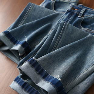 常规版 淘么淘 女小个版 棉高腰直筒牛仔裤 灵魂万搭裤 莱赛尔