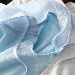 宽松拼接连帽落肩长袖 淘么淘 时髦精超爱 天然雨露麻薄款 T恤新款