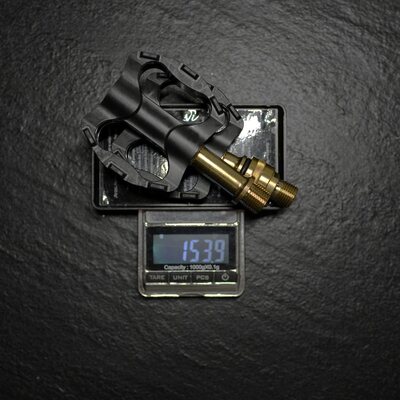 UnionJack小布折叠车改装POM轻量钛快拆脚踏mini脚踏仅154g一对
