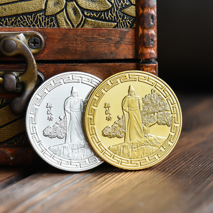 厦门鼓浪屿景区纪念品旅游纪念币文创周边纪念章金银硬币礼物文旅