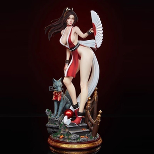 拳皇pink不知火舞手办潮玩公仔周边模型GK雕像摆件场景桌搭送礼物