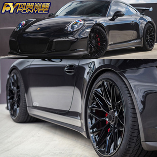 17 18 19 20寸锻造轮毂改装适用model3埃尔法赛那奔驰E300宝马5系