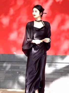 清仓一线大品牌折扣女装黑色防晒衣女夏漂亮小衫冰丝薄纱罩衫外套
