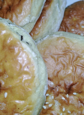 镇雄农二饼黑酥麻白糖包心饼子