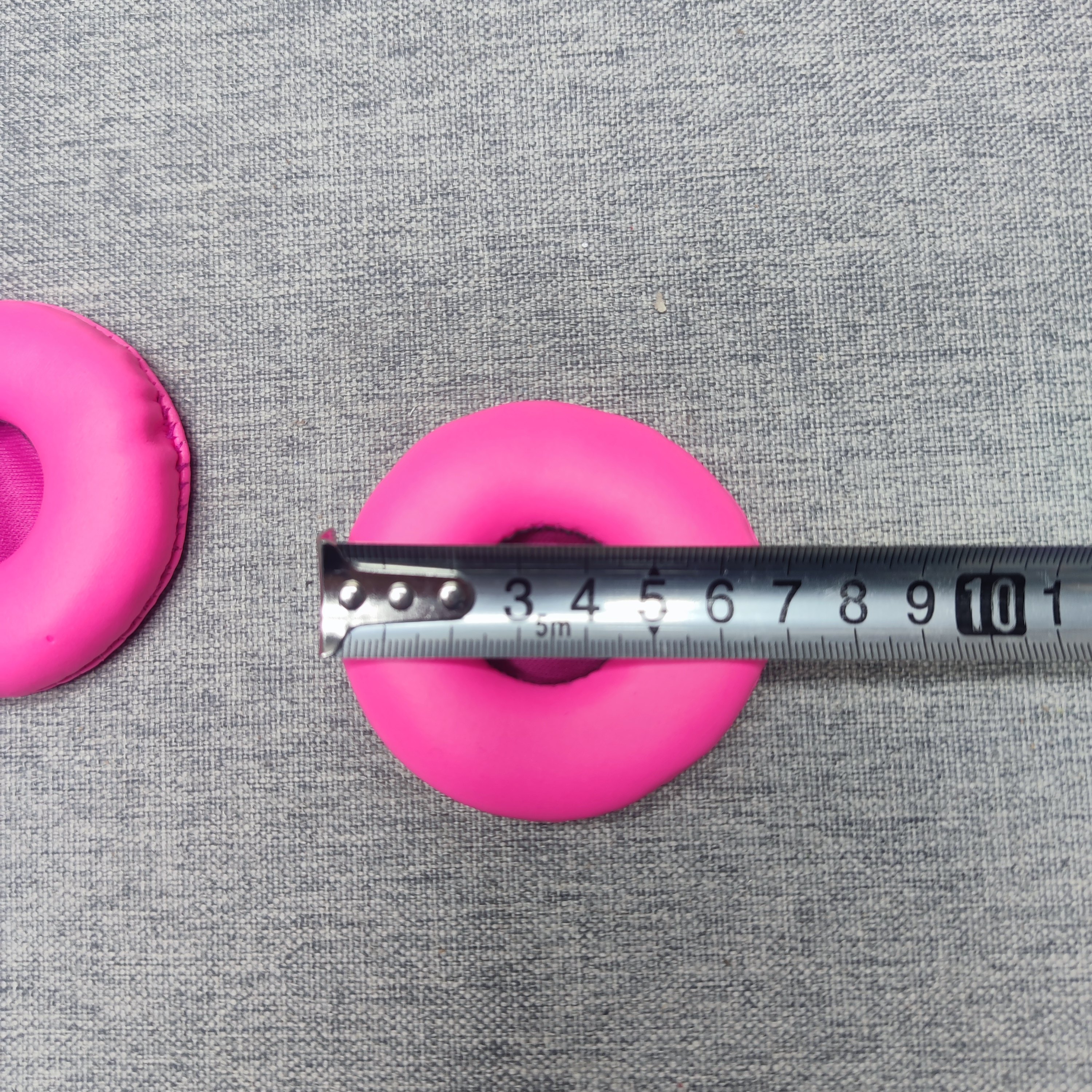 耳机套一对 6.8*1.5cm 头戴式耳机DIY配件颜色随机发