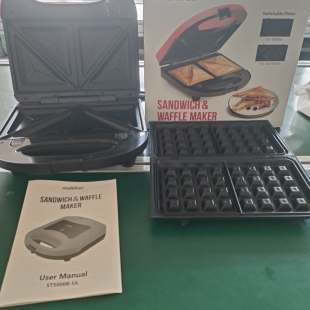 waffle cake maker cone华夫饼面包机家用吐司机三明治早餐机加热