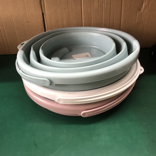 瑕疵品折叠桶水桶家用户外钓鱼桶车载旅行洗车桶颜色随机发