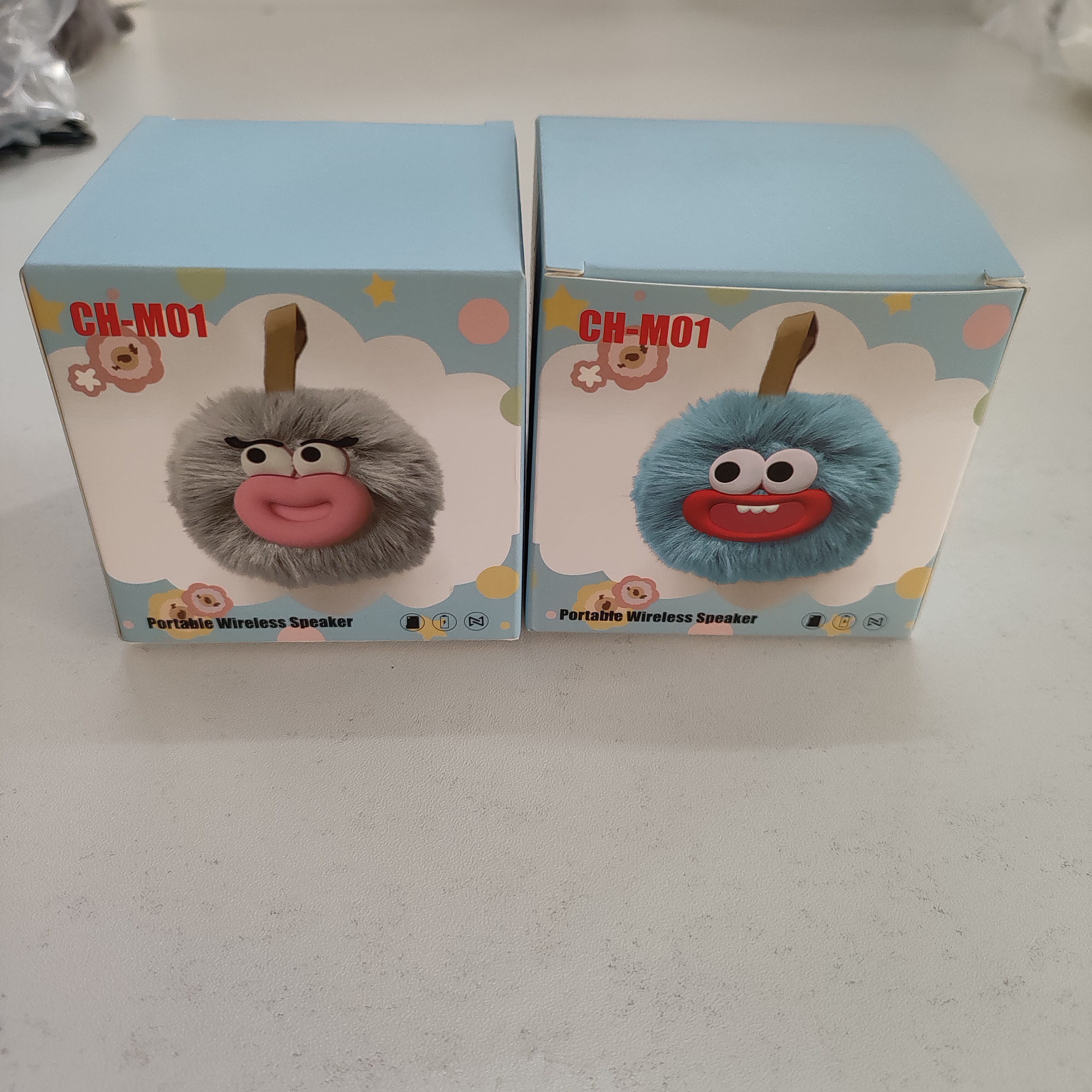 便携式毛茸茸挂件蓝牙音响毛绒蓝牙音响小型迷你可爱卡通超萌