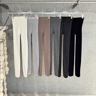 韩国女装代购东大门进口秋冬显瘦外穿微压腿不掉裆打底裤袜连脚袜