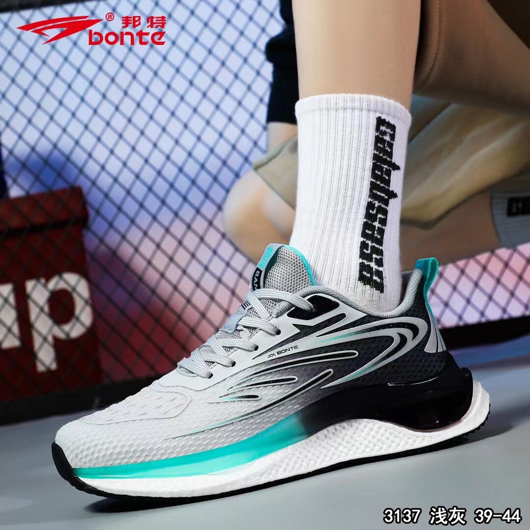 邦特运动鞋男夏季新款45网面透气跑步鞋特大码男鞋46休闲鞋子男潮