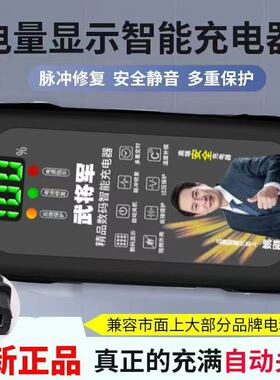 数显自动断电电动车电瓶车充电器48V60V72V20AH两轮三轮电车通用