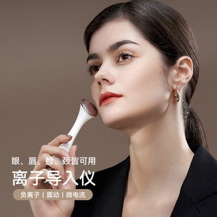 离子导入仪导出仪美容仪 脸部紧致皮肤导入仪器震动脸部按摩仪