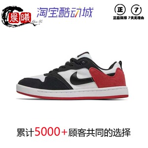 Nike SB Alleyoop 耐克简版DUNK复古黑红男休闲滑板鞋CJ0882-102