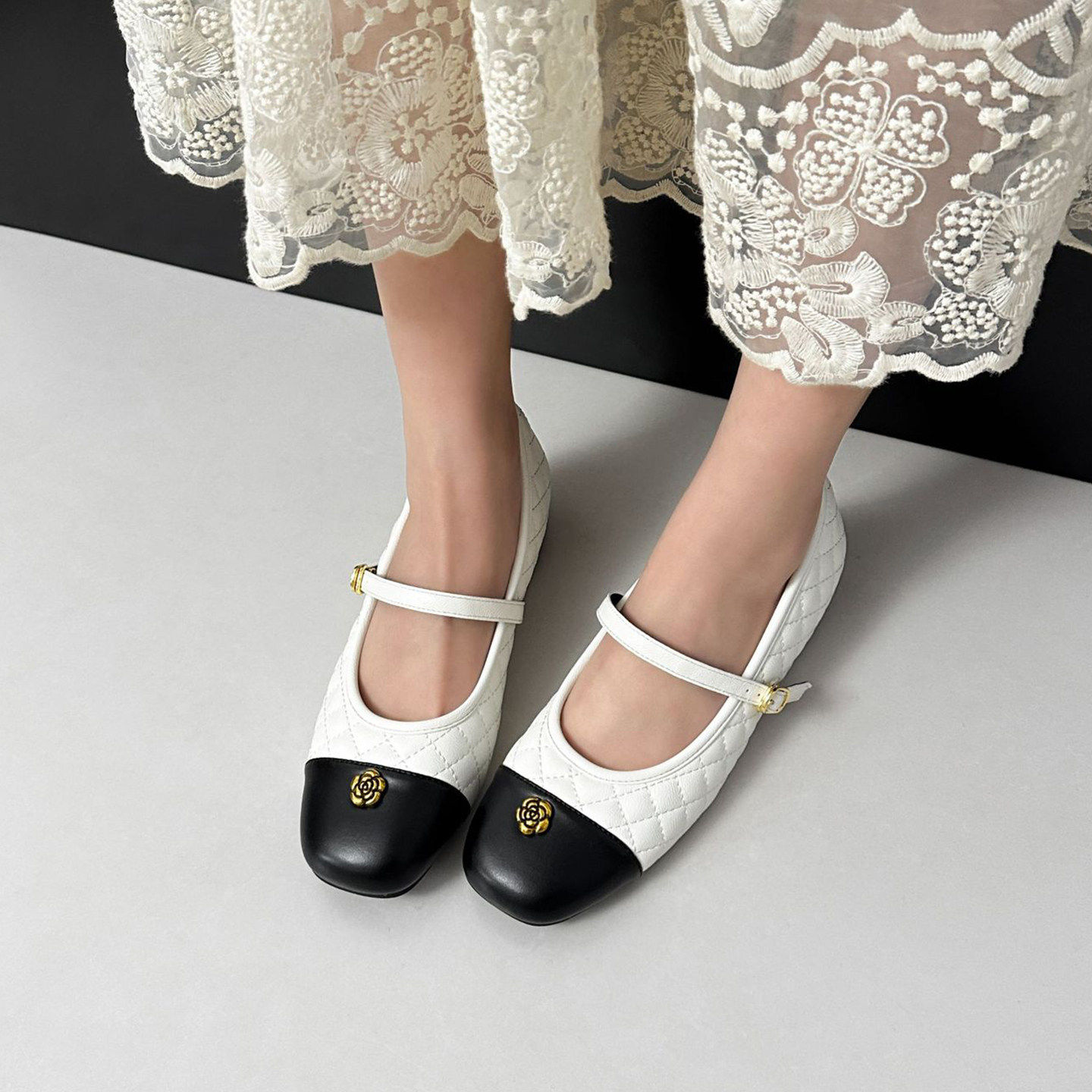 真皮版～法式复古一字扣带玛丽珍鞋女粗跟方头通勤工作高跟鞋单鞋,女鞋,玛丽珍鞋,淘宝优惠券,粉丝福利购,淘宝优惠卷