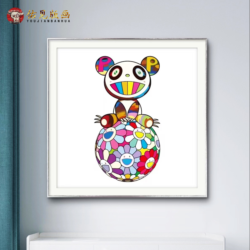 村上隆潮流装饰画日式挂画