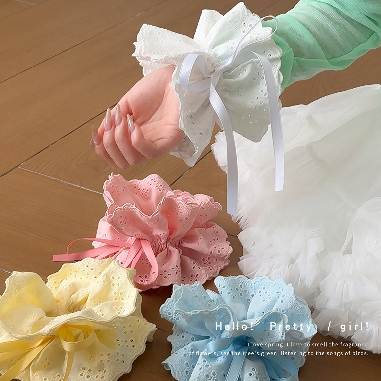 超大抽绳蕾丝大肠发圈女高级感丸子头绳2026新款头花发绳皮筋头饰,饰品/流行首饰/时尚饰品新,发饰,淘宝优惠券,粉丝福利购,淘宝优惠卷