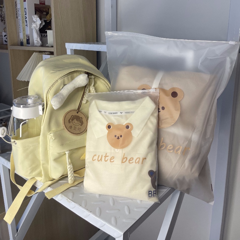 幼儿园衣服收纳袋宝宝衣物密封袋内衣分装袋子幼儿园入学必备用品