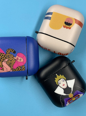 airPods保护套耳机苹果2代1通用蓝牙无线充电口防摔可爱airpods