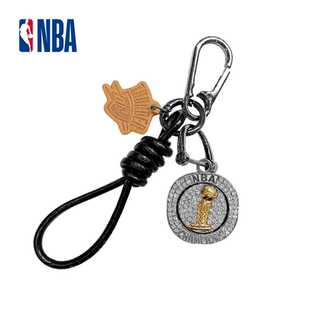 NBA2024-2025赛季总冠军奖杯钥匙扣雷霆队挂饰纪念礼物篮球周边