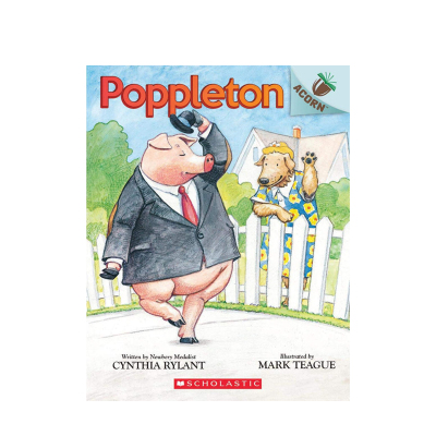 【英文原版 6-8岁】小猪波普尔顿 1 Poppleton 1 分级阅读 章节书 桥梁书
