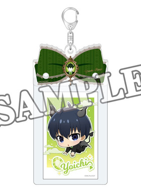 正版日谷 YTE蓝色禁区 七大罪系列蝴蝶结卡片挂件