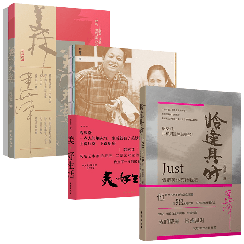 关门夫妻+美•好生活+恰逢其时套装3册 周建萍 著 文学