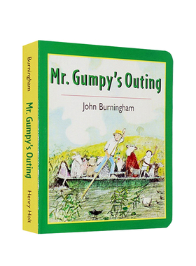 英文原版 和甘伯伯去游河 Mr Gumpy's Outing 低幼启蒙 童书绘本 吴敏兰书单
