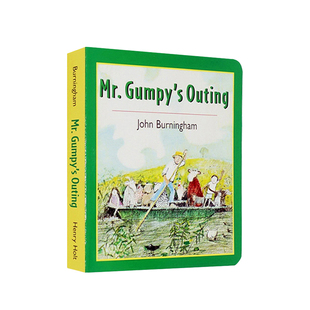 Gumpy Outing 英文原版 童书绘本 低幼启蒙 吴敏兰书单 和甘伯伯去游河
