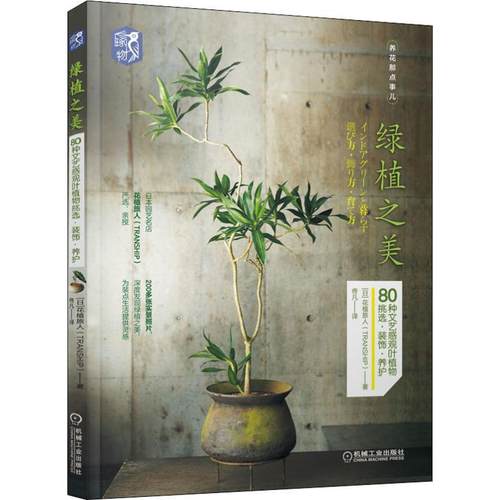 绿植之美 80种文艺感观叶植物挑选·装饰·养护 日本花植旅人(TRANSHIP) 著 佟凡 译 生活休闲