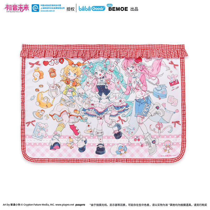 bemoe初音未来超糖分黏合少女系挂件手袋抱枕挂画巡音流歌镜音铃