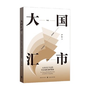 著 大国汇市 芦东 视角 金融与投资 人民币汇率定价和交易机制
