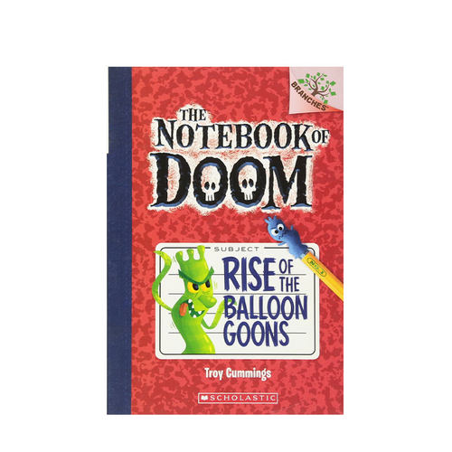 【英文原版】毁灭笔记 1 The Notebook of Doom 气球怪人崛起 Rise Of The Balloon Goons 学乐 英语 分级阅读 小学阶段 6-12岁