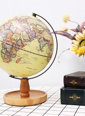 Funglobe 8英寸AR触控灯置物底座地球仪 小学生教具 玩具 地理展示 礼物 家居摆设 儿童启蒙