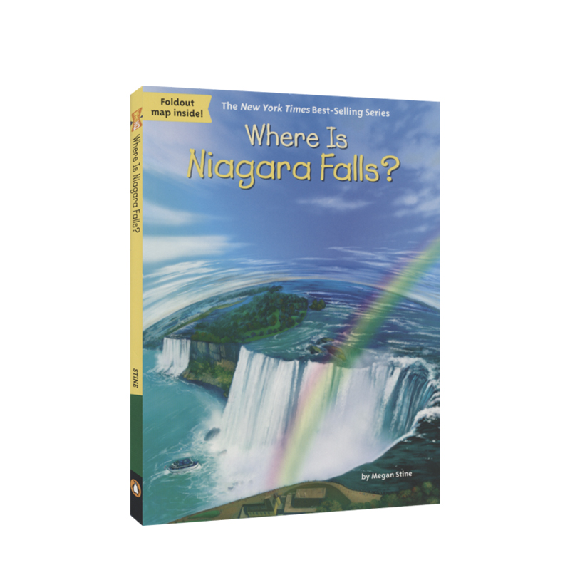 【英文原版】尼亚加拉大瀑布在哪里?  Where is Niagara Falls? 青少阅读 历史科普 桥梁书 章节书 7-12岁