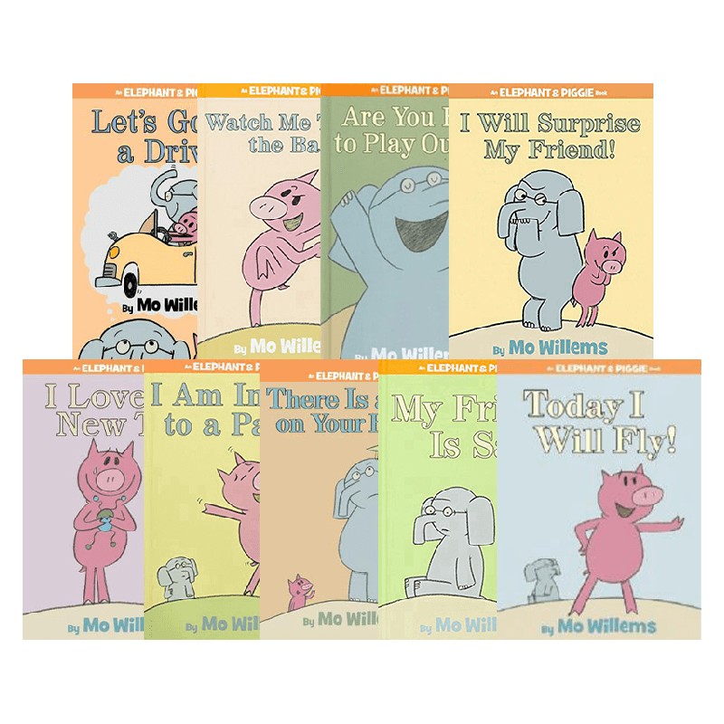 英文原版小猪小象系列