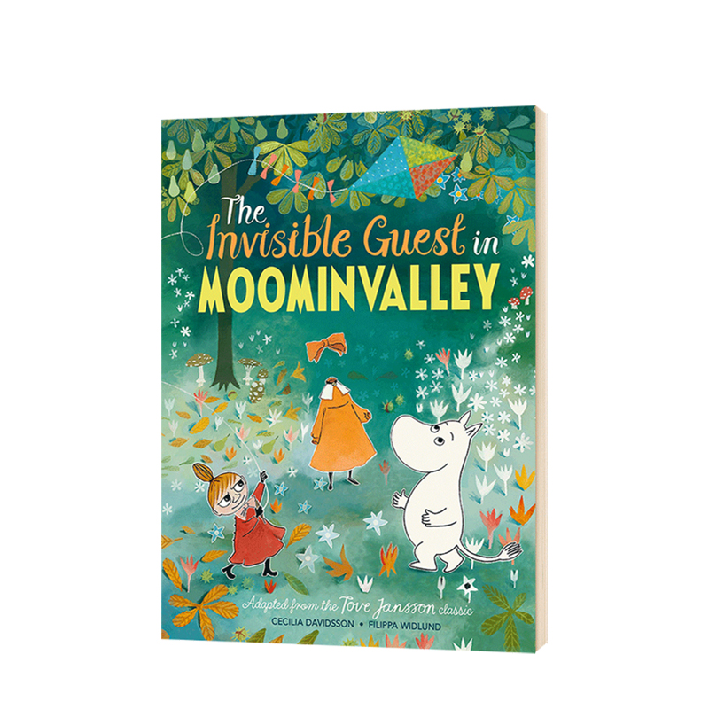 英文原版 姆明谷的不速之客 The Invisible Guest in Moominvalley 儿童绘本 英语学习 书籍/杂志/报纸 儿童读物原版书 原图主图