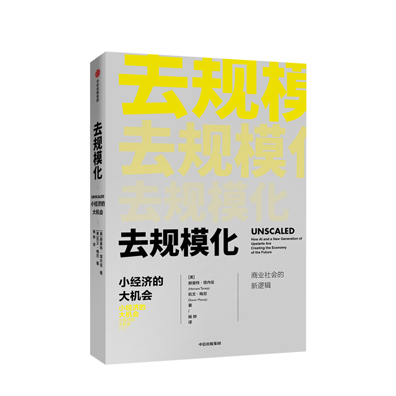 去规模化 小经济的大机会 赫曼特塔内佳 著 商业逻辑 商业管理 去规模化思维方式