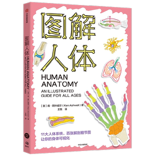 图解人体 11个主题 10大人体系统 百张细节解剖图让你的身体可视化 初高中生物 学科兴趣 人体解剖 暑期课外阅读 科普读物