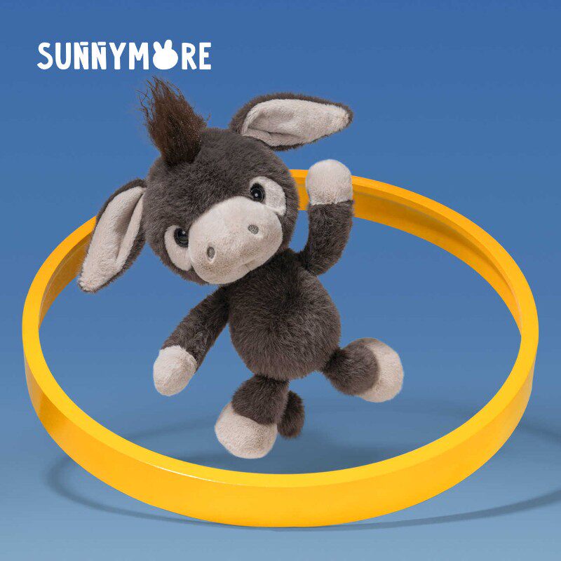 SUNNYMORE小驴毛绒玩偶 可爱玩具治愈系陪伴个性娃娃生日礼物