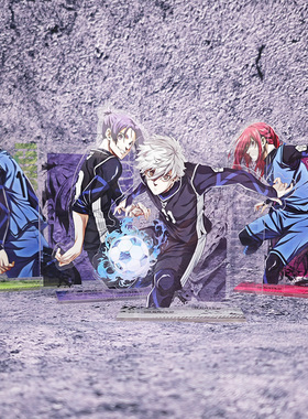 蓝色禁区亚克力立牌角色护腕毛绒挂件拍立得盲盒马口铁徽章盲盒