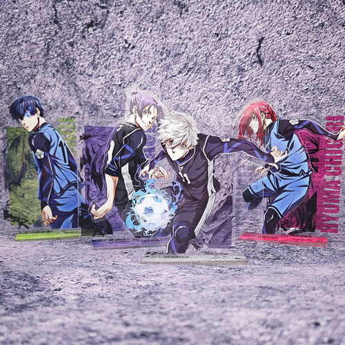 蓝色禁区亚克力立牌角色护腕毛绒挂件拍立得盲盒马口铁徽章盲盒