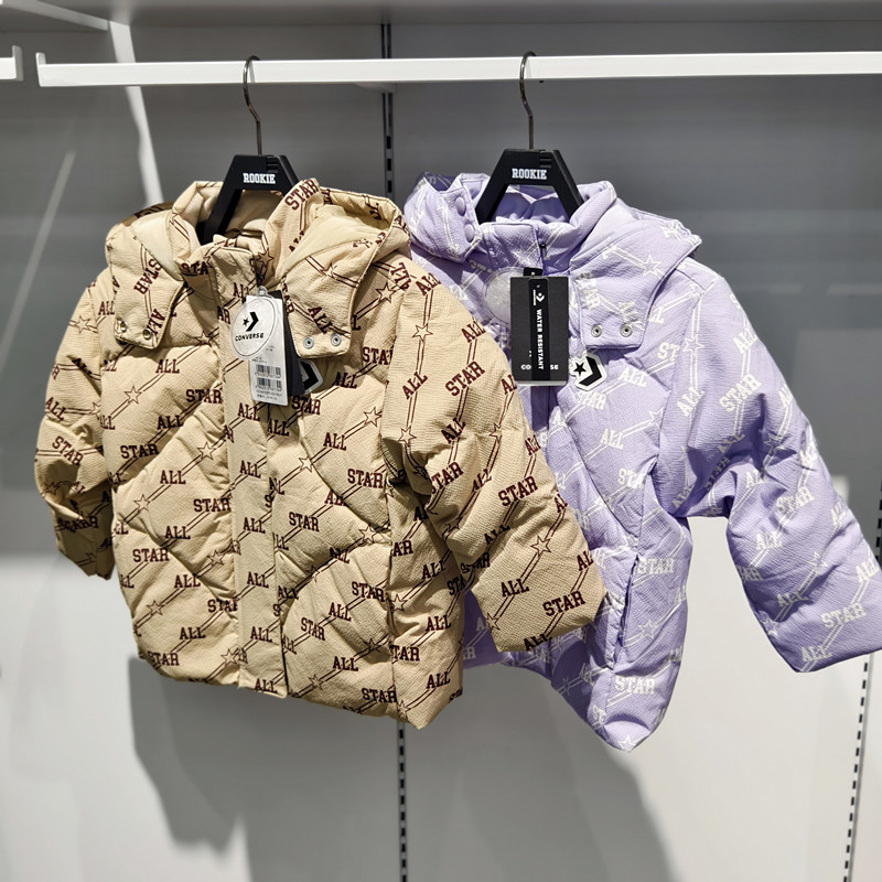 加厚羽绒服老花蓬松舒适保暖