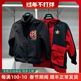 CONVERSE匡威26年春季新年款男女童两件式风衣夹克外套CV2612654