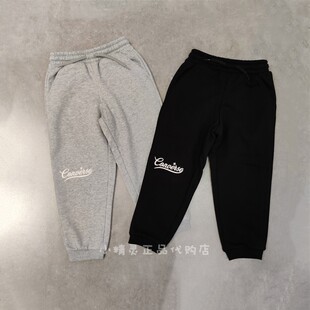 特价秋冬Converse匡威男女童简约加绒厚款休闲运动长裤CV2342031